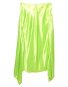 Sies Marjan Midi Skirts In Acid Green