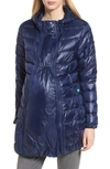 Modern Eternity Lightweight Down 3-in-1 Maternity/nursing Jacket In Navy