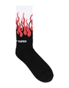 Vision Of Super Black Cotton Blend Socks In Black