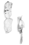Karine Sultan Drop Earrings In Silver