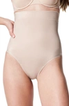 Spanxr Suit Your Fancy High Waist Thong In Champagne Beige
