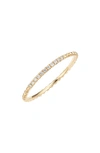 BONY LEVY DIAMOND & 18K GOLD BEAD STACKING RING,BR09171Y