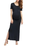 NOM MATERNITY HUGO MAXI MATERNITY DRESS,4214