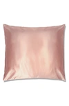 Slip Queen/standard Pure Silk Pillowcase In Pink