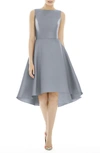 ALFRED SUNG HIGH/LOW COCKTAIL DRESS,D697