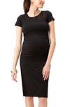 STOWAWAY COLLECTION STOWAWAY COLLECTION CITY MATERNITY/NURSING DRESS,2035D