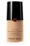 GIORGIO ARMANI POWER FABRIC FULL-COVERAGE LIQUID FOUNDATION WITH SPF 25 IN 05.75,LA4313