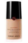 GIORGIO ARMANI POWER FABRIC FULL-COVERAGE LIQUID FOUNDATION WITH SPF 25,L63871