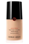 GIORGIO ARMANI POWER FABRIC FULL-COVERAGE LIQUID FOUNDATION WITH SPF 25,L63865