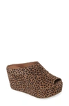 CHOCOLAT BLU WIND PLATFORM WEDGE MULE,WIND