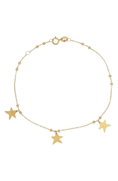 Bony Levy 14k Gold Star Charm Bracelet In Yellow Gold