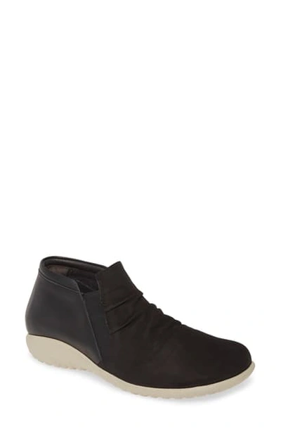 Naot Terehu Bootie In Black Leather