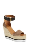 See By Chloé 'glyn' Espadrille Wedge Sandal In Taupe