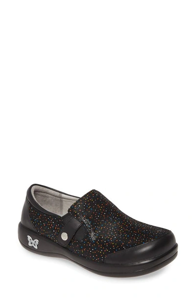 Alegria Paytin Loafer In Sprinkles Leather