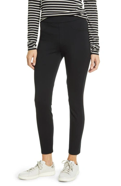 Spanxr The Perfect Pants Four-pocket Ankle Pants In Very Black