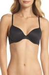 Calvin Klein Perfectly Fit Modern Underwire T-shirt Bra In Black