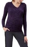 STOWAWAY COLLECTION STOWAWAY COLLECTION DIRECTIONAL KNIT MATERNITY TOP,2004-CONCORD