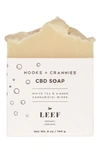 Leef Organics Nooks + Crannies Cbd Soap In White Tea Ginger