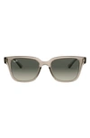Ray Ban 51mm Classic Wayfarer Sunglasses In Grey/ Grey Gradient Dark Grey