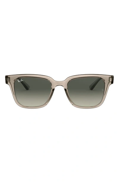 Ray Ban 51mm Classic Wayfarer Sunglasses In Grey/ Grey Gradient Dark Grey