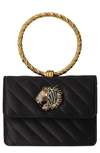 GUCCI BROADWAY QUILTED RING TOP HANDLE BAG,6037549SYMX