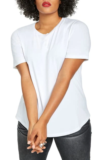 Universal Standard Tee Rex Tee In White