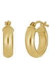 BONY LEVY BONY LEVY ESSENTIALS 14K GOLD SMOOTH HOOP EARRINGS,FIE16408Y