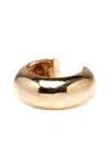 Zoë Chicco 14k Gold Thick Round Ear Cuff In Yellow Gold