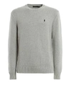 POLO RALPH LAUREN CABLE KNIT COTTON CREW NECK