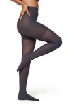 Spanxr Luxe Leg Shaping Tights In Charcoal