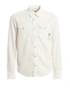 GIVENCHY CALLIGRAPHIC EMBROIDERY PATCH POCKET SHIRT
