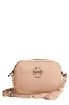 Tory Burch Mcgraw Leather Camera Bag In Daylily