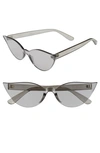 RAD + REFINED MONO COLOR CAT EYE SUNGLASSES,1234-221