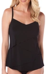Magicsuitr Chloe Tankini Top In Black
