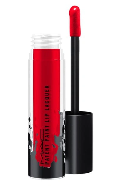 Mac Cosmetics Mac Patent Paint Lip Lacquer In Latex Love