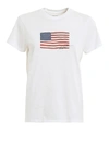 POLO RALPH LAUREN USA FLAG PRINT LOGO T-SHIRT