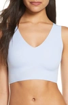 True & Co. True Body V-neck Bralette In Inspired Blue