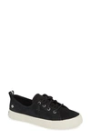Sperry Womens Lace-up Canvas Casual And Fashion Sneakers In Mint Linen