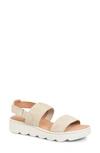 Born B?rn Patriotic Slingback Sandal In Natural Suede