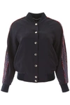 KENZO KENZO TIGER EMBROIDERED VARSITY JACKET