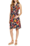 ANGEL MATERNITY ANGEL MATERNITY PRINT MATERNITY WRAP DRESS,8061