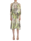 OPENING CEREMONY OPENING CEREMONY FLORAL PRINT MIDI DRESS