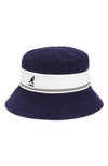 KANGOL BERMUDA STRIPE BUCKET HAT,K3326ST
