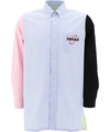 PRADA PRADA COLOUR BLOCK SHIRT