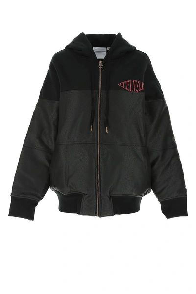 Telfar Oversized Padded Jacket In Black