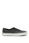 VANS VANS CHECKERED EFFECT LACE UP SNEAKERS