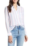 Rails Ellis Striped Blouse In Iris Stripe