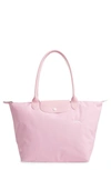 Longchamp Le Pliage Club Tote In Pink