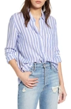 Rails Charli Shirt In Juneau Stripe