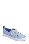Sperry Crest Vibe Slip-on Sneaker In Ballad Blue Linen